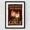 Spicy Margs with My Girls Medium Black Frame