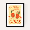 Bloody Mary's at Brunch with My Girls