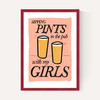 Pints in the Pub with My Girls