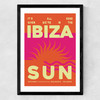 Ibiza Sun Medium Black Frame