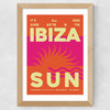 Ibiza Sun Wide Oak Frame