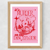 Murder On The Dance Floor Wide Oak Frame