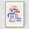 Lazy Sunday Coffee Club Medium Oak Frame