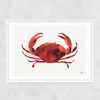 Crabs Tale Narrow White Frame