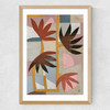 Flower Safari Medium Oak Frame