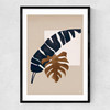 How On Earthy Narrow Black Frame