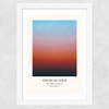 The Solstice Series - Fields Of Gold Wide White Frame