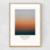 The Solstice Series - Reflections Narrow Oak Frame