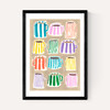 Stripey Coffee Cups