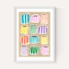 Stripey Coffee Cups