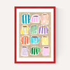 Stripey Coffee Cups