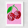 Disco Cherry Medium White Frame