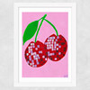 Disco Cherry Wide White Frame