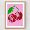 Disco Cherry Wide Oak Frame
