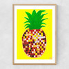 Disco Pineapple Narrow Oak Frame