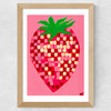 Disco Strawberry Wide Oak Frame