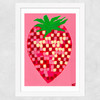 Disco Strawberry Wide White Frame