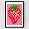 Disco Strawberry Medium Black Frame