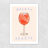 Aperol Time Unframed Print