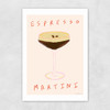 Espresso Martini Time Unframed Print