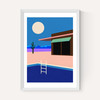 Desert House By Night