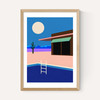 Desert House By Night