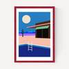 Desert House By Night