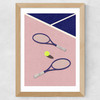 LA Tennis Club Wide Oak Frame