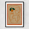 Fruit Fiesta I Narrow Black Frame