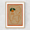 Fruit Fiesta I Narrow Oak Frame