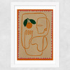 Fruit Fiesta I Wide White Frame