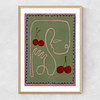 Fruit Fiesta V Narrow Oak Frame