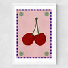 Lush Duo I Medium White Frame