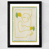 Squeeze of Joy Wide Black Frame