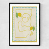 Squeeze of Joy Narrow Black Frame
