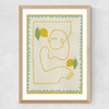 Squeeze of Joy Medium Oak Frame