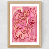 Escape to Peace Wide Oak Frame