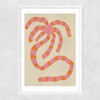 Solo Summer Palm Narrow White Frame