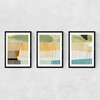 Alive Triptych Narrow Black Frame