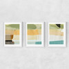 Alive Triptych Medium White Frame