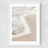 Waves II Medium White Frame
