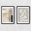 Paper Abstract Diptych