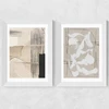 Paper Abstract Diptych