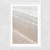 Beach 4 Narrow White Frame