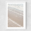 Beach 4 Medium White Frame