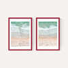 Aerial Beach Diptych