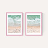 Aerial Beach Diptych