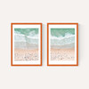 Aerial Beach Diptych