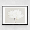 White Bloom Serenity Narrow Black Frame