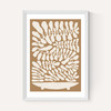 One Hundred Leaved Plant VII Brown